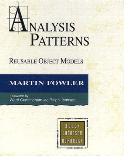 Cover image for Analysis Patterns