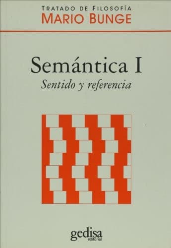Cover image for Semántica I. Sentido y referencia