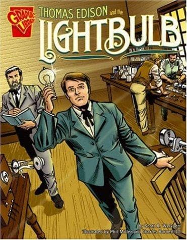 Cover image for Thomas Edison And the Lighbulb (Graphic Library)