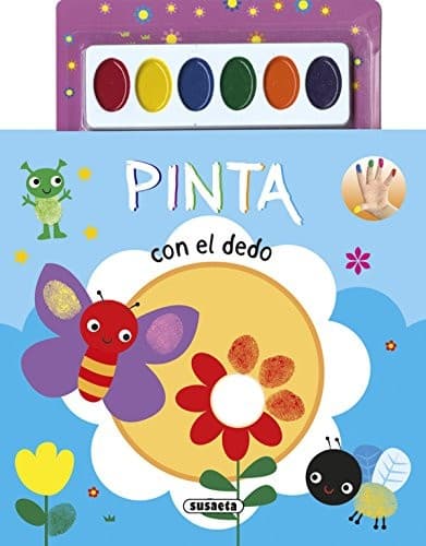 Cover image for Pinta con el dedo