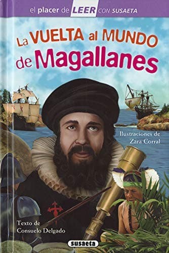 Cover image for La vuelta al mundo de Magallanes