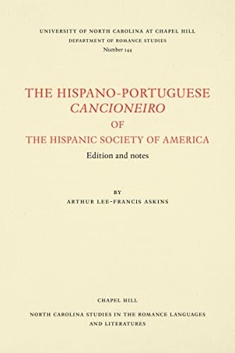 Hispano-Portuguese Cancionero of the Hispanic Society of America