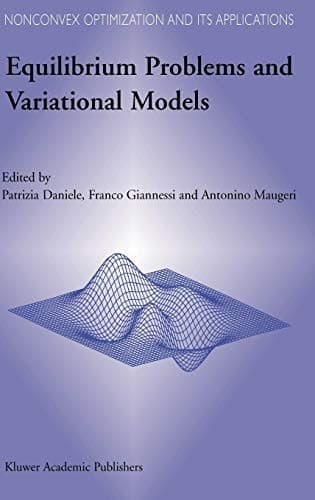 Cover image for Equilibrium problems and variational models