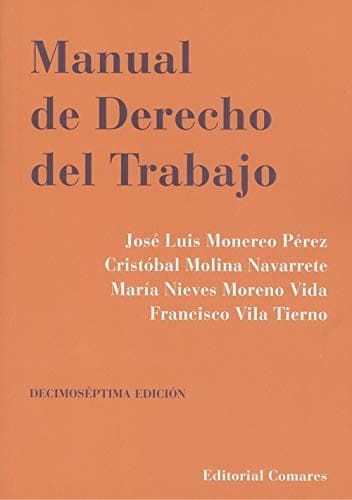 Cover image for Manual de Derecho del Trabajo