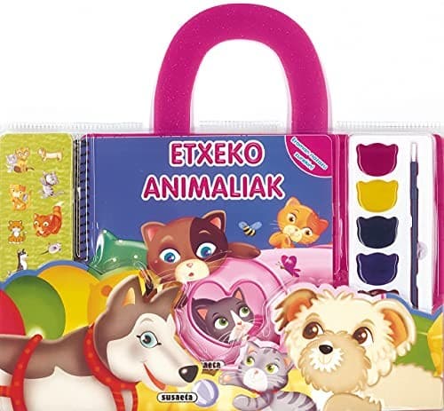 Cover image for Etxeko animaliak