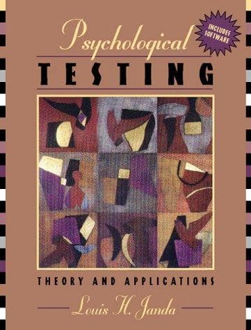 Cover image for Psychological Testing