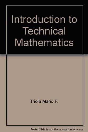 Cover image for Introduction to technical mathematics