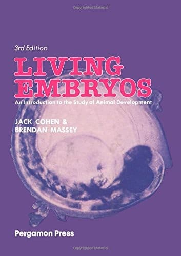 Cover image for Living embryos.