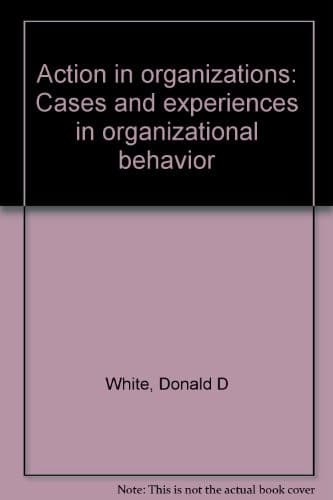 Cover image for Action in organizations