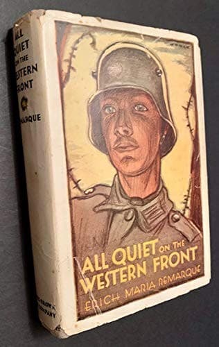 Cover image for All quiet on the Western Front