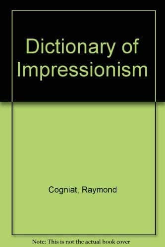 Cover image for A dictionary of Impressionism
