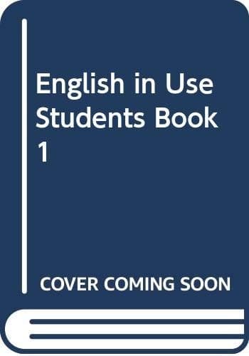 Cover image for English in Use