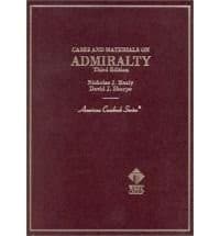 Cover image for Cases and materials on admiralty