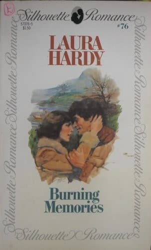 Cover image for Burning Memories By Laura Hardy