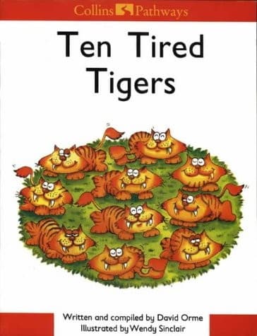 Cover image for Ten tired tigers