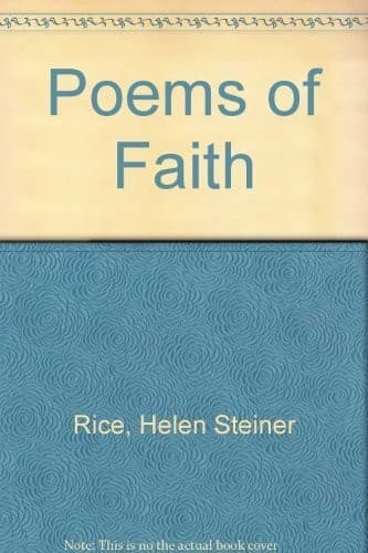 Cover image for Poems of Faith