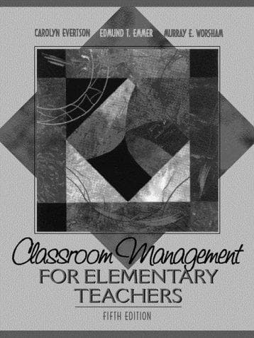 Cover image for Classroom management for elementary teachers