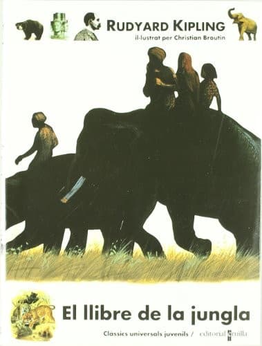 Cover image for El llibre de la jungla