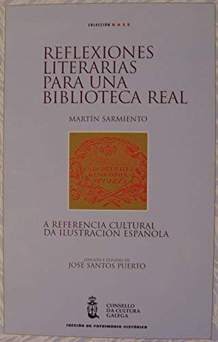 Cover image for Reflexiones literarias para una biblioteca real