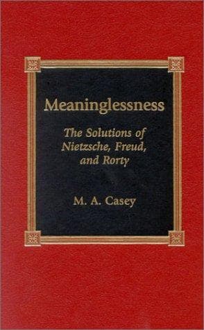 Cover image for Meaninglessness