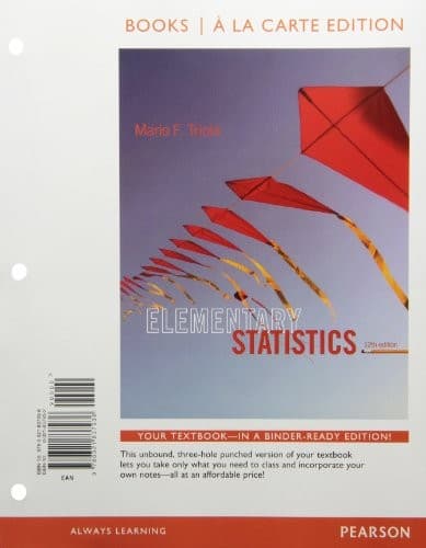 Cover image for Elementary Statistics