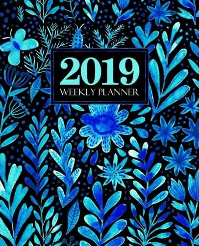 2019 Weekly Planner : Portable Format 7.5”x9.25”  Weekly & Monthly Planner : 12 Months