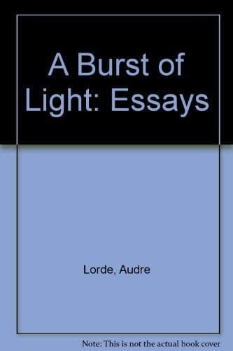 Cover image for A burst of light
