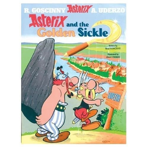 Cover image for Asterix and the Golden Sickle