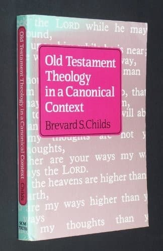 Cover image for Old Testament theology in a canonical context