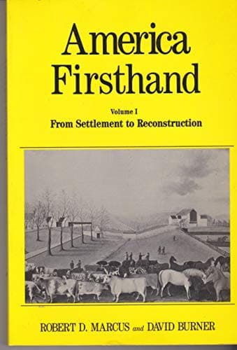 Cover image for America firsthand