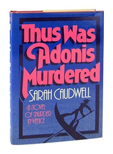 Cover image for Thus was Adonis murdered