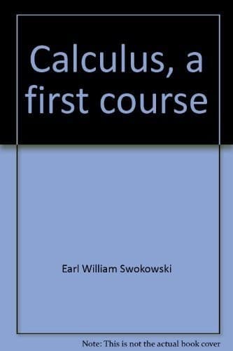 Cover image for Calculus, a first course