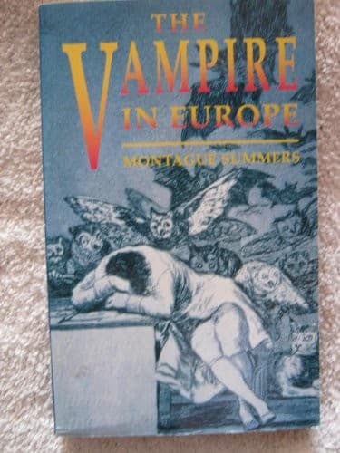 Cover image for The vampire in Europe