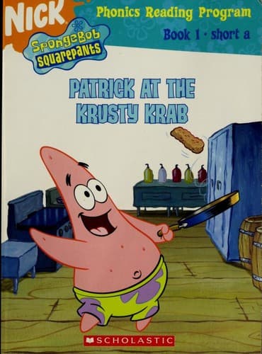 Cover image for Patrick at the Krusty Krab