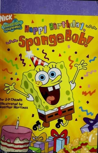Cover image for Happy birthday, SpongeBob!