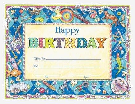 Cover image for Happy Birthday Award