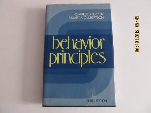 Cover image for Behavior principles