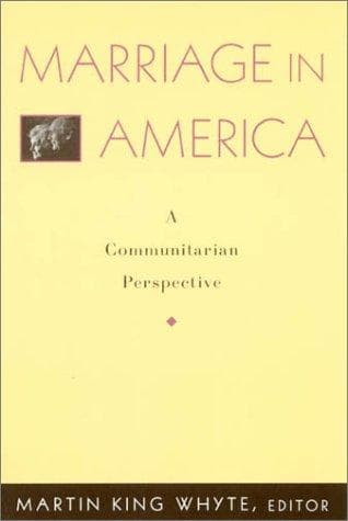 Cover image for Marriage in America