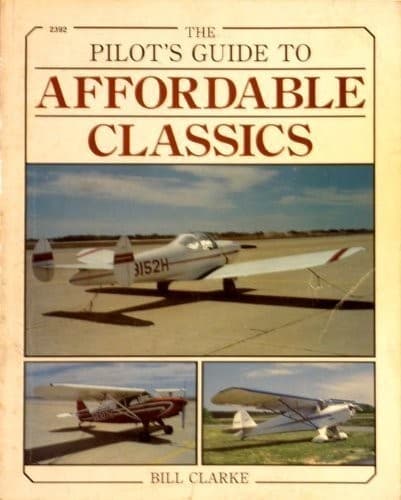Cover image for The pilot's guide to affordable classics