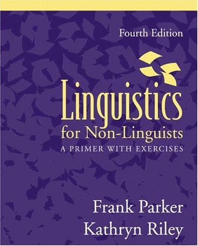 Cover image for Linguistics for Non-Linguists