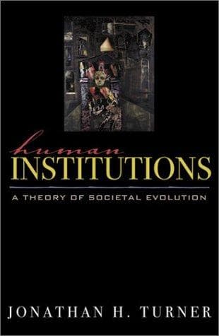 Cover image for Human Institutions