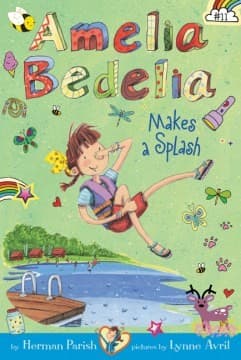 Cover image for Amelia Bedelia makes a splash