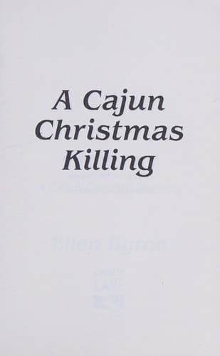 Cover image for A Cajun Christmas killing
