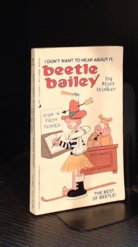 Cover image for B Bailey 04/i Dont (Beetle Bailey)