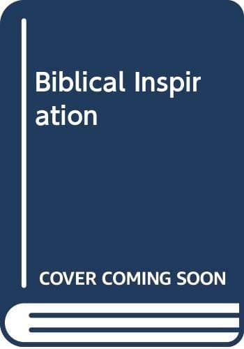 Cover image for Biblical inspiration