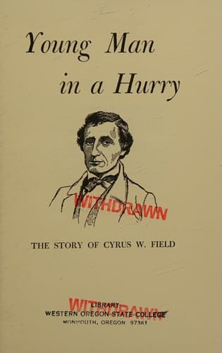 Young man in a hurry