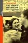 Cover image for Vom Interesse und dem Sinn der Langeweile.