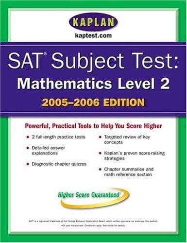 Cover image for SAT Subject Tests: Mathematics Level 2 2005-2006