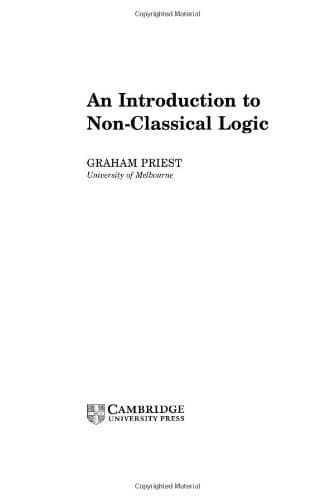 Cover image for An Introduction to Non-Classical Logic