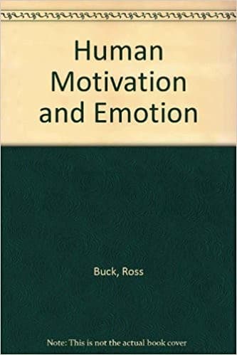 Cover image for Human motivation and emotion